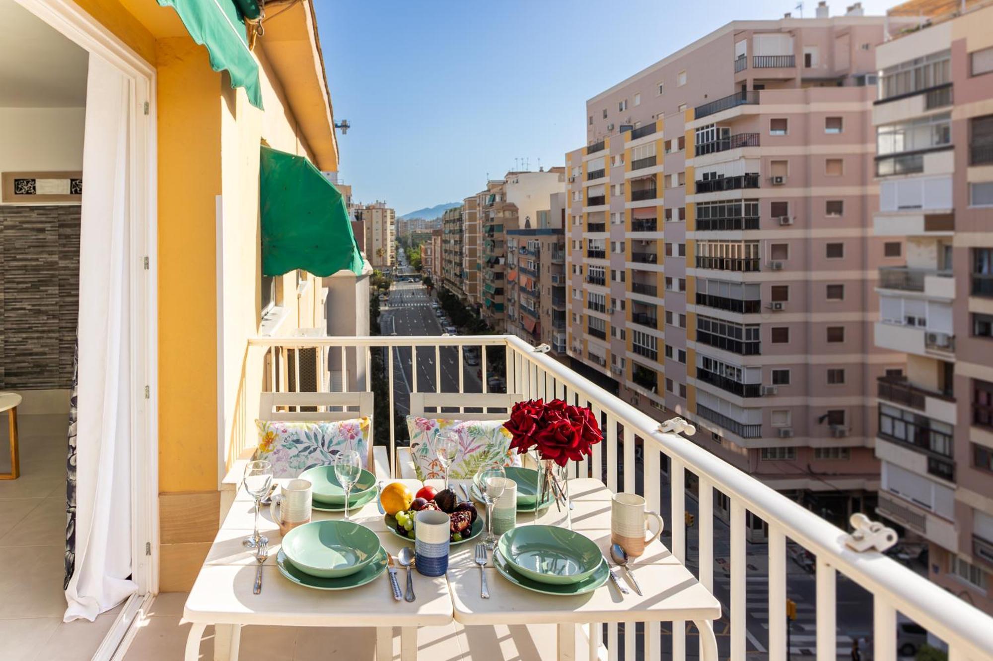 Malaga Center Flat Holidays Salitre Málaga Exterior foto